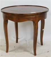 COUNTRY FRENCH STYLE MAHOGANY END TABLE