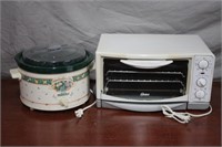 Crock Pot and Toaster Oven