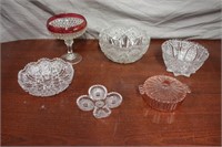 Cut and Carnival Glass