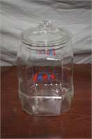 Vintage Lance Countertop Candy Jar