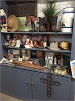 2 of Pap's hats, decor  & collectibles