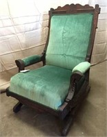 Eastlake rocker in good condition