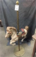 carousel horse 25 x 51" H