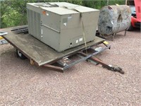 8ft Square Tip Up Utility Trailer