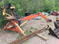 Howard Power Arm Back Hoe 3pt Tractor Attachment