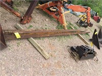 (3) Rail Irons, (2) 15ft & (1) 12ft
