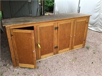 Pine Base Cabinet/Work Bench