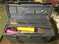 Road Side Emergency Set In Plastic Tool Box