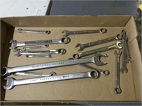 Assorted Combo Wrenches, Metric & SAE