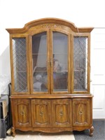 Wooden China Cabinet 60 x 16 x 82