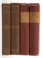 ANTIQUITIES / ARCHAEOLOGY HISTORICAL VOLUMES, LOT