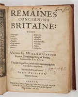 BRITISH HISTORICAL VOLUME, William Camden,