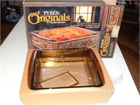 Pyrex originals - fireside bakeware - 8" square