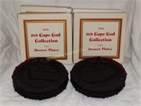 Avon 1876 Cape cod 8 dessert plates  (2 per
