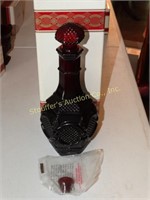 Avon 1876 Cape Cod Wine Decanter - Has bubble