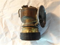 Coal miners lamp 4"h - Possibly Areamuner ?
