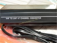 VHF to UHF 47 Channel converter - new in box