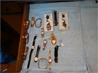 Assorted Ladies watches - bands, stretch &