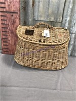 Wicker Creel fishing basket