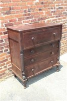 Southern Walnut Chest of Drawers
