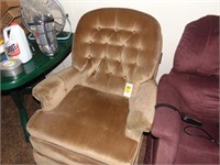 Nice clean tan parlor chair