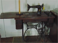 1840 Singer Sewing Machine Desk - VERY COOL!