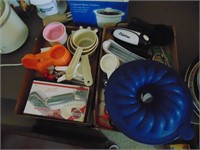 2 Flats of Baking Supplies