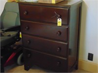 Solid 4 drawer dresser