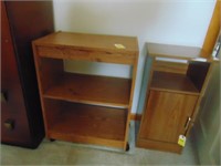 Bathroom Storage Cabinet & Kitchen Microwave Cart