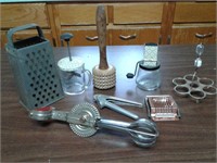 Vintage kitchen utensils