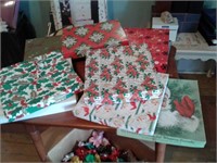 Christmas boxes and bows