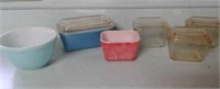 Vintage Pyrex Refrigerator Dishes