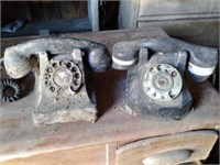 Vintage telephones