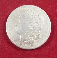 1884 Morgan Dollar F