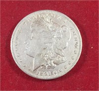 1891 O Morgan Dollar XF