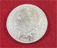 1882 O Morgan Dollar AU