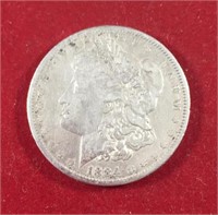 1884 O Morgan Dollar XF