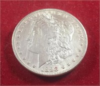 1898 Morgan Dollar (Cleaned)