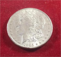 1885 Morgan Dollar Unc.