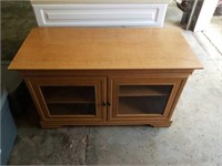 Flat Screen TV Stand w/ Cabinets & Shelves