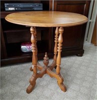 28.5" Tall Antique Maple Table