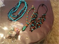 Group of Turquoise Necklaces