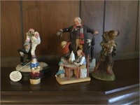 Group of Various Figurines