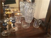 Group of Crystal & Glass Decorative Items