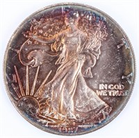 Coin 1987 American Silver Eagle .999 Dollar