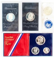 Coin Ike Dollar Collection With Silver