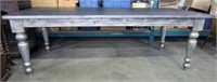 Large Dining Table (Painted) - 30"h x 93"l x 42"w