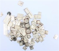 Coin Miniature Postage Stamps .Sterling 6.8 OZ