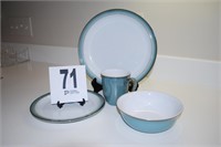 4 Piece Place Setting: Denby (made in England)