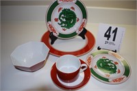 6 Piece Place Setting (Fitz & Floyd): 10" Plate,